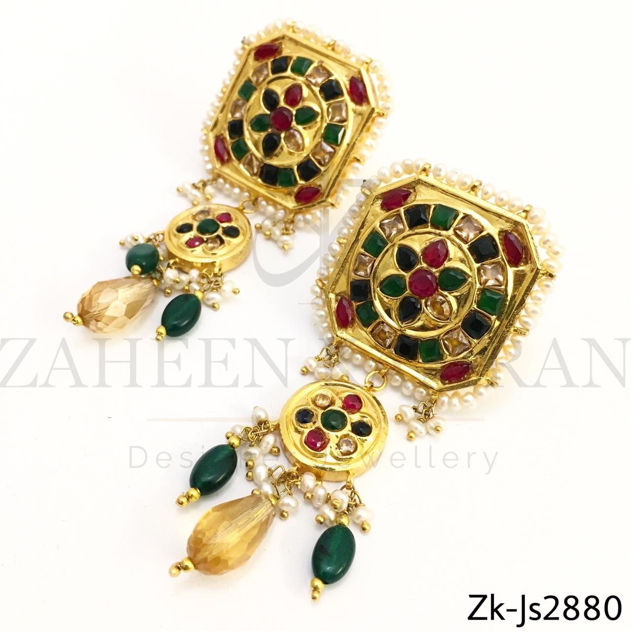 Solid kundan set