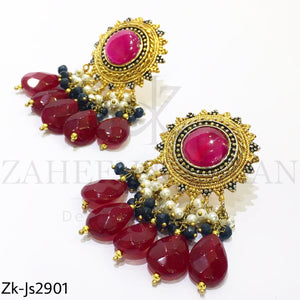 Floral ruby set