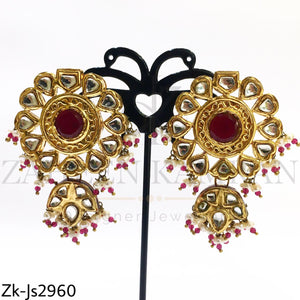 Solid kundan set