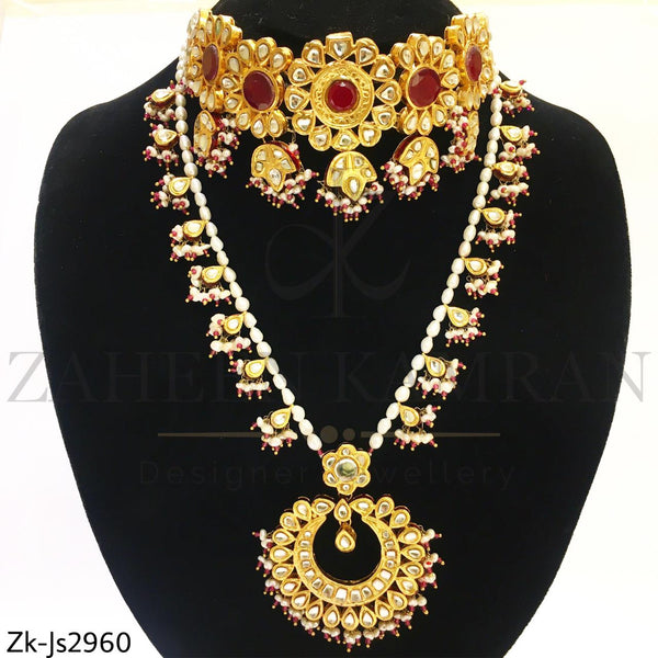 Solid kundan set