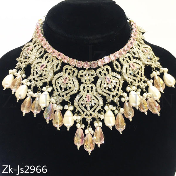 Pinkish zirconian set