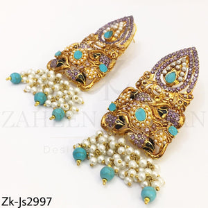 Feroza amethyst choker set