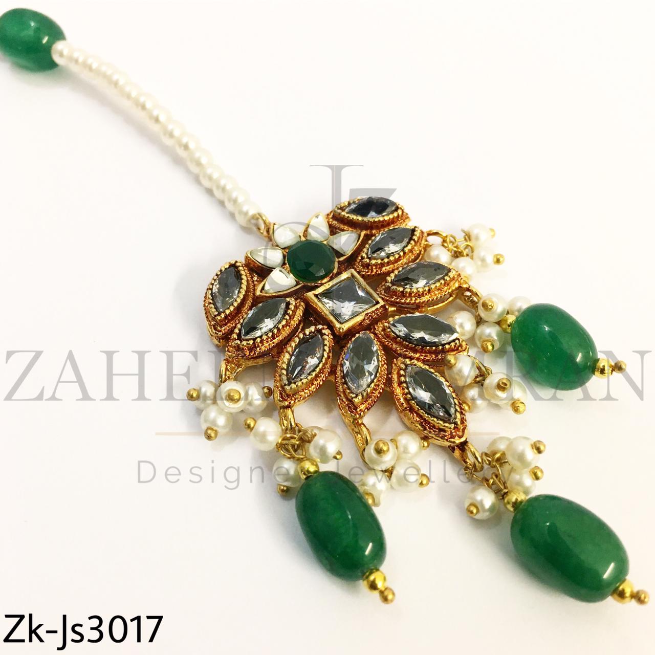 Collar Emerald Set