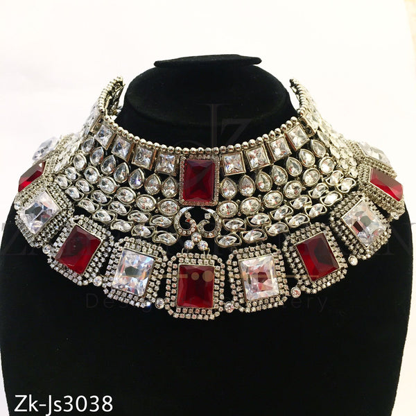 Silver Ruby Set