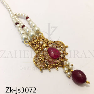Ruby Antique Bridal Set