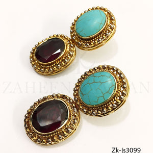 Feroza Ruby Choker Set