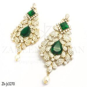 Emerald Silver Set