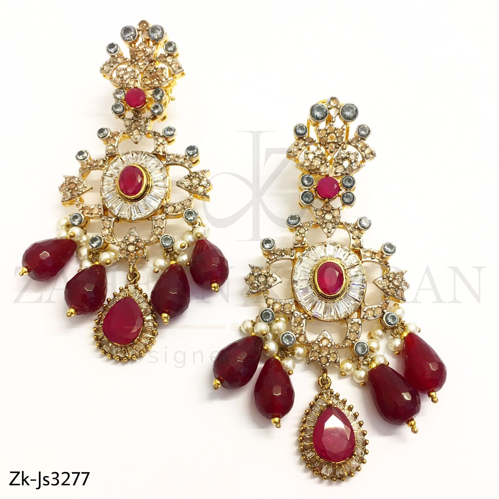 Ruby Champagne Set