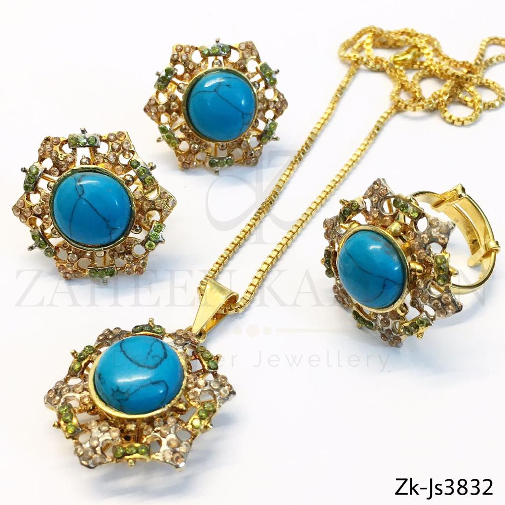 Azure floral set