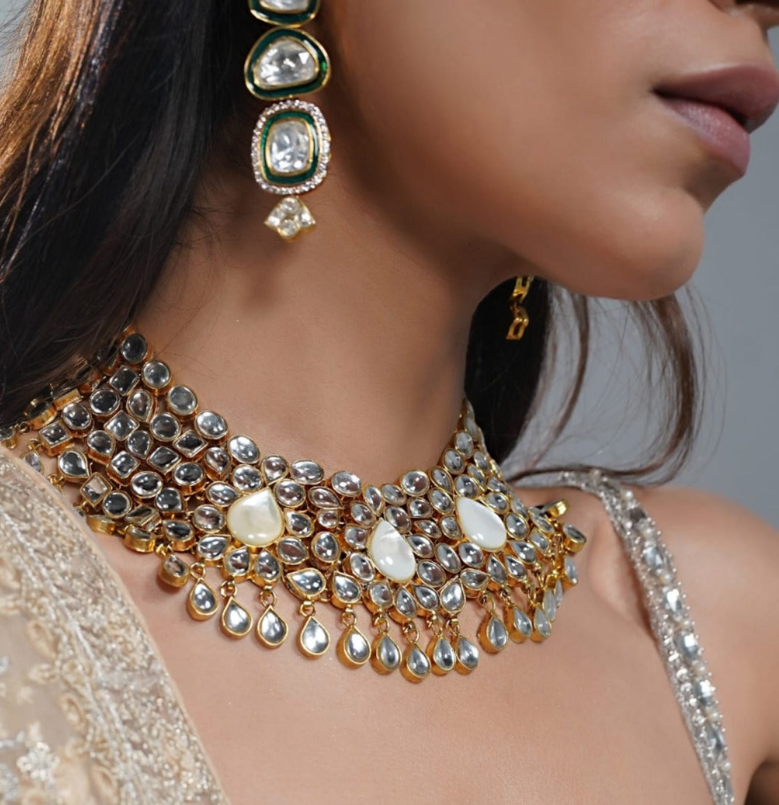 VERMEIL KUNDAN SET