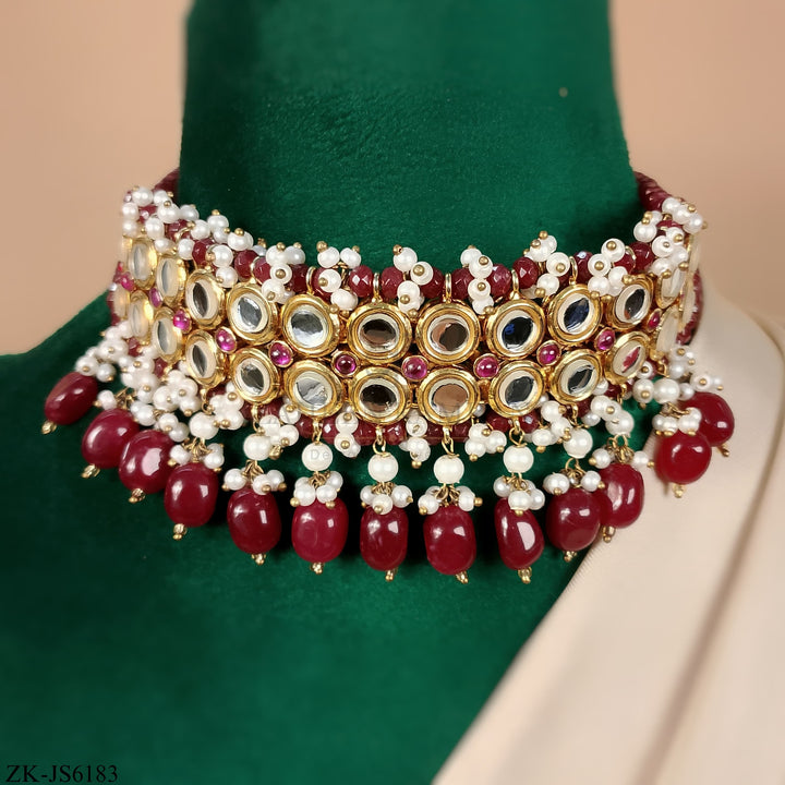 RUBY CHOKER SET