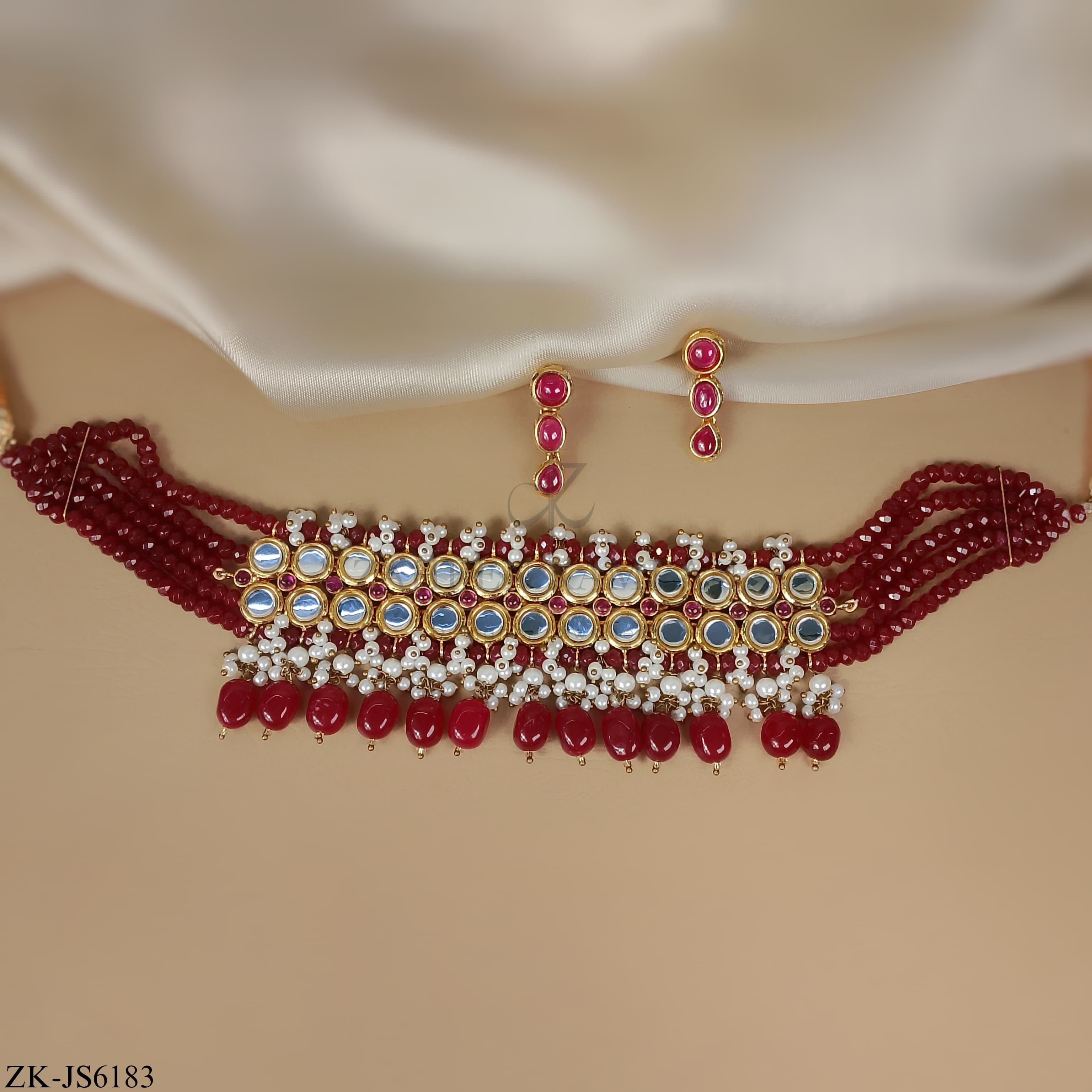 RUBY CHOKER SET
