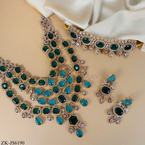 EMERALD FEROZA SET