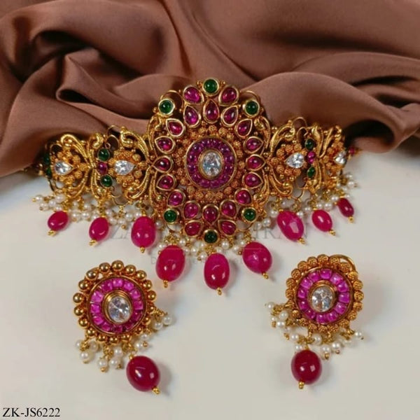 RUBY CHOKER SET