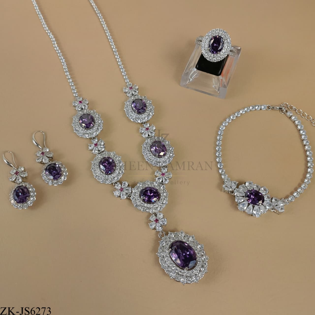 AMETHYST FLORA SET