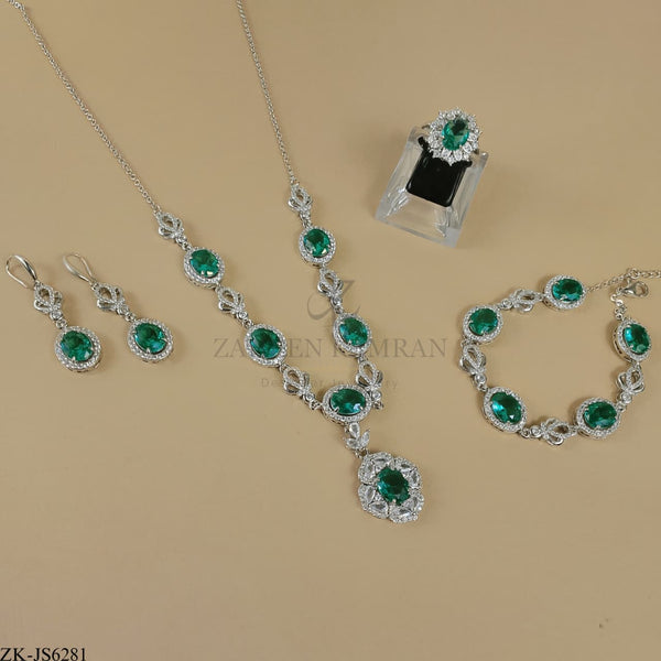 Aquamarine Zirconia