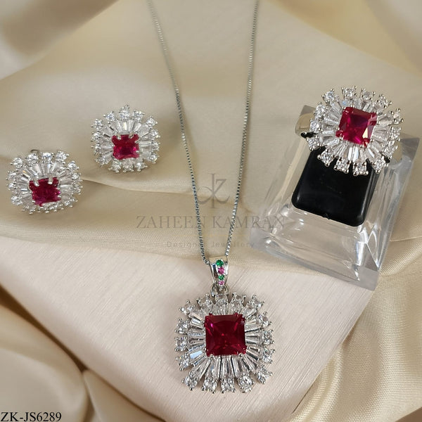 RUBI ZIRCONIA SET