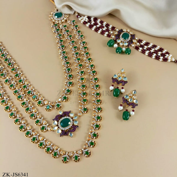 EMERALD CHOKER SET