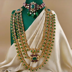 EMERALD CHOKER SET