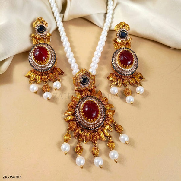 GARNET MALA SET