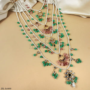 EMERALD LAYERED MALA