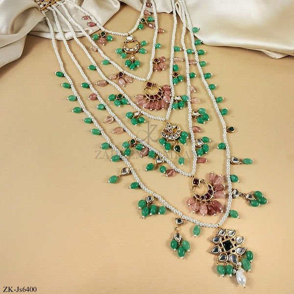 EMERALD LAYERED MALA