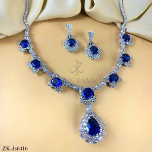 SAPPHIRE SILVER SET