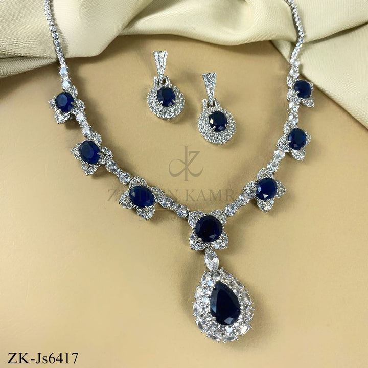 SAPPHIRE SILVER SET