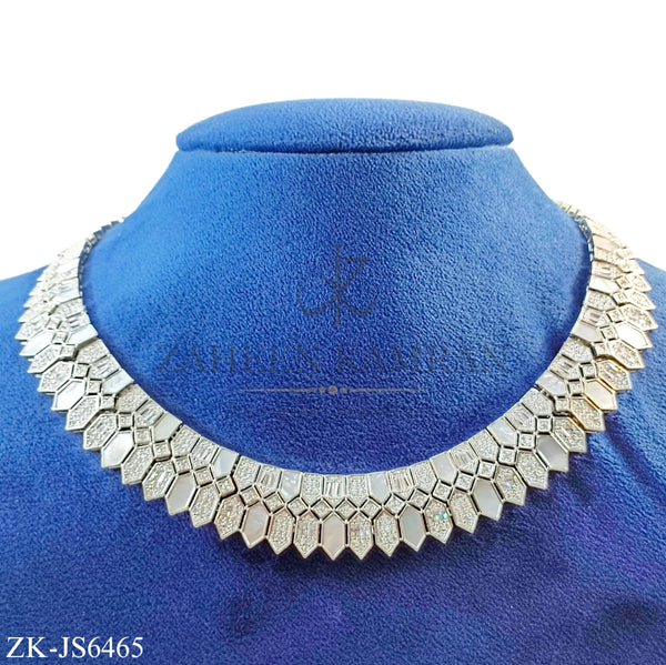 ZIRCONIAN SILVER SET