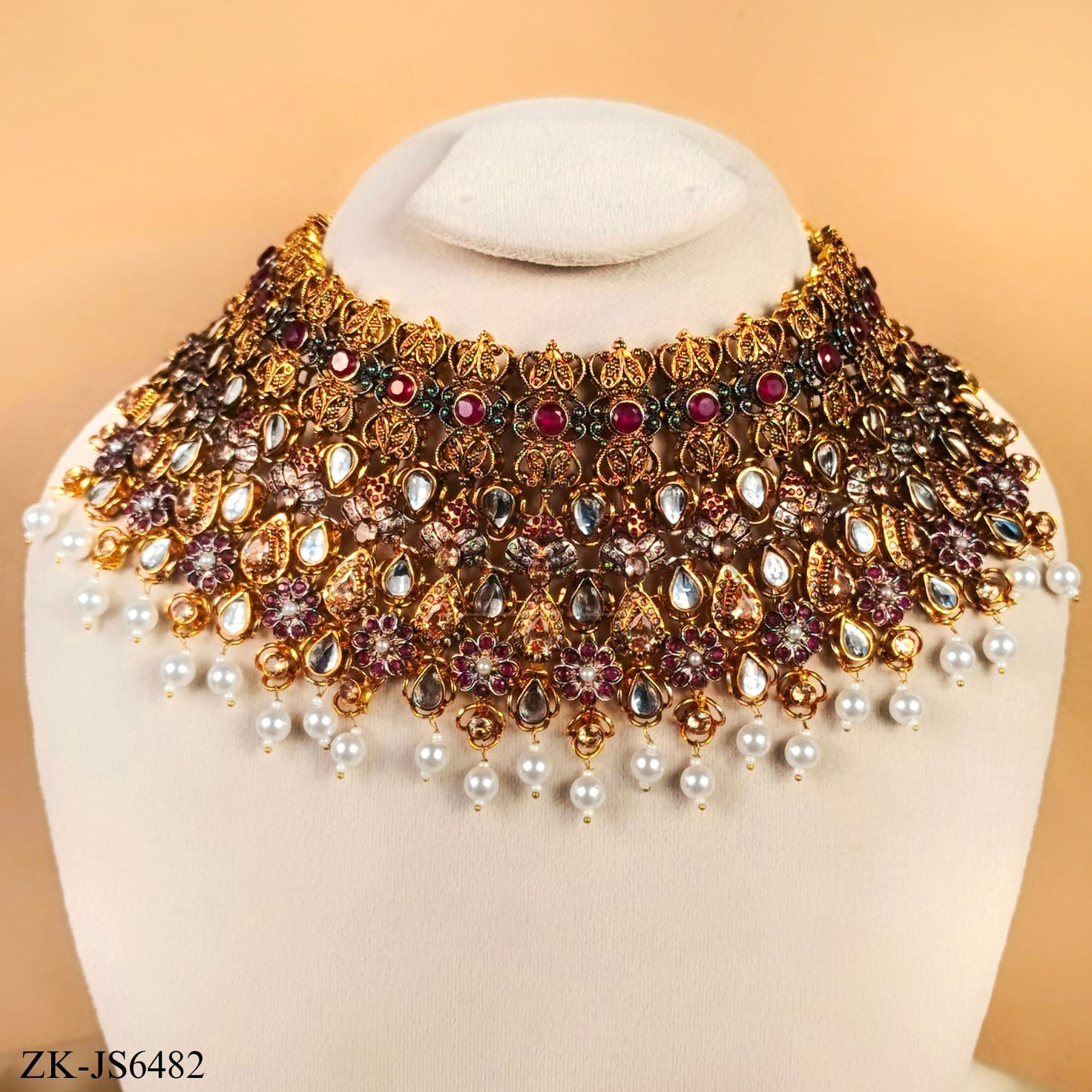 ANTIQUE KUNDAN SET