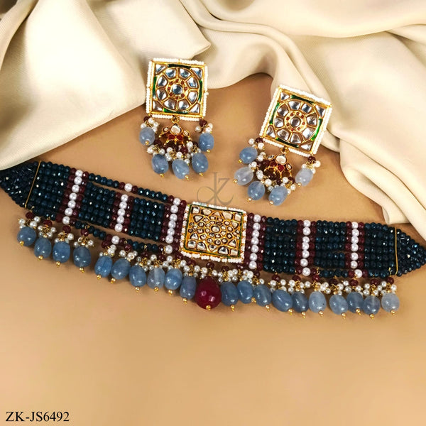 SAPPHIRE CHOKER SET