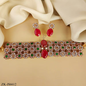 RUBY CHOKER SET