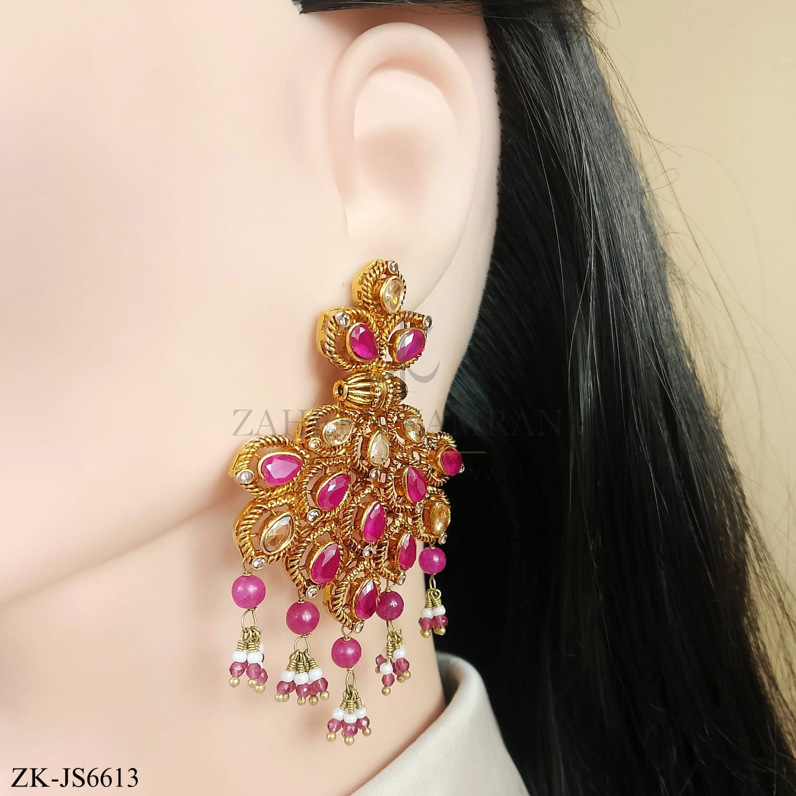 PINK ZIRCONIA SET