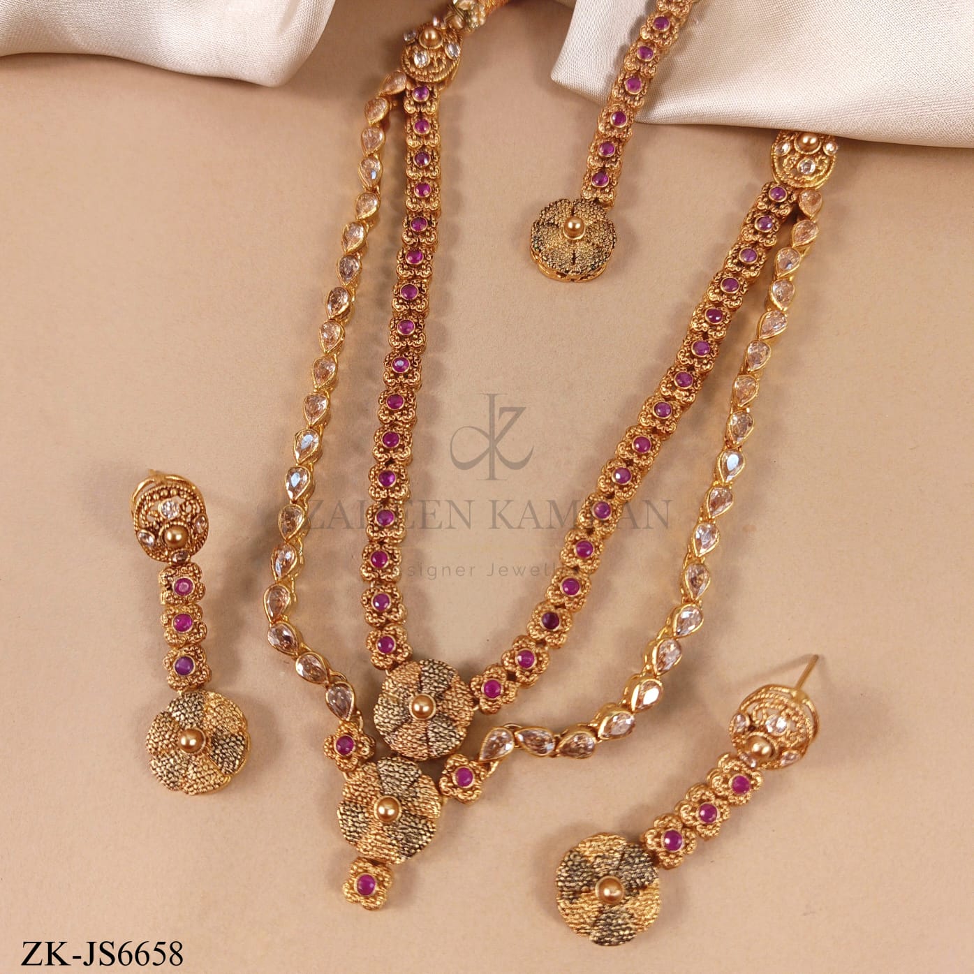 FLORAL KUNDAN SET