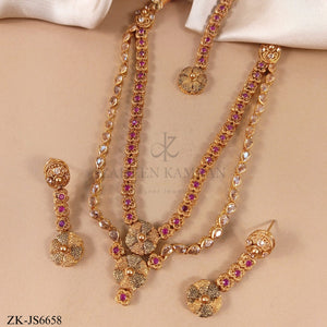 FLORAL KUNDAN SET