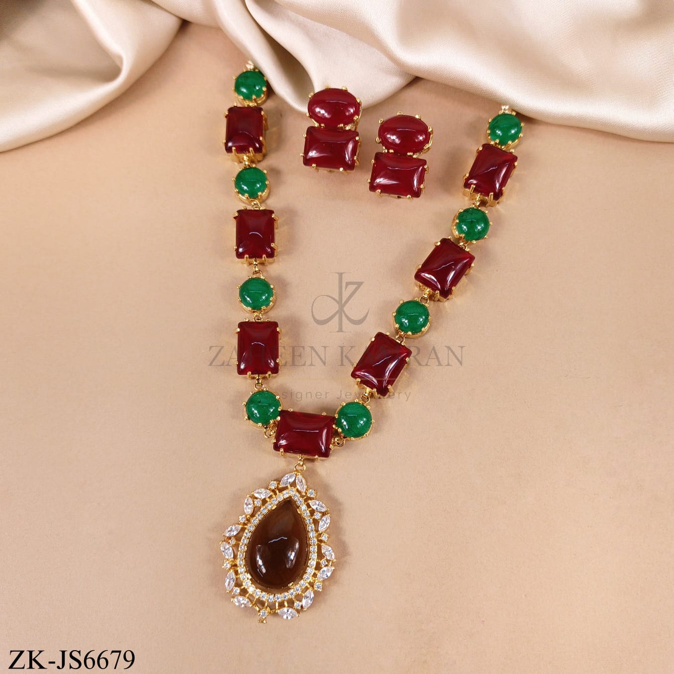 RUBY EMERALD SET