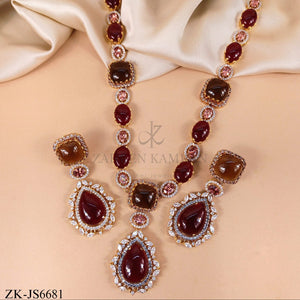 RUBY ZIRCONS SET