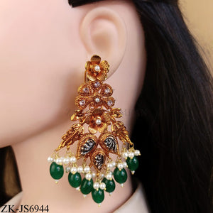 FLORAL EMERALD PAISLEY SET