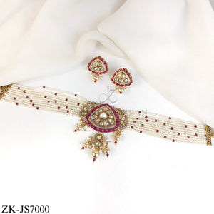 Ornate Ruby Choker