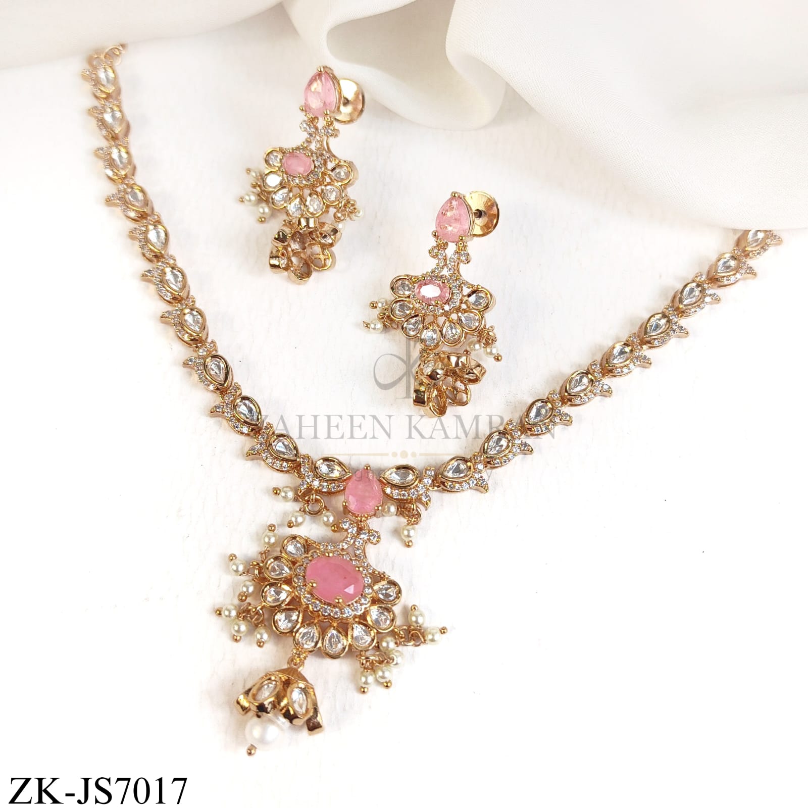 Blush Polki Set