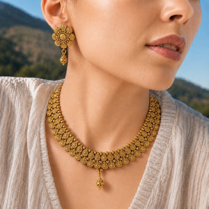 Antique Drop Necklace