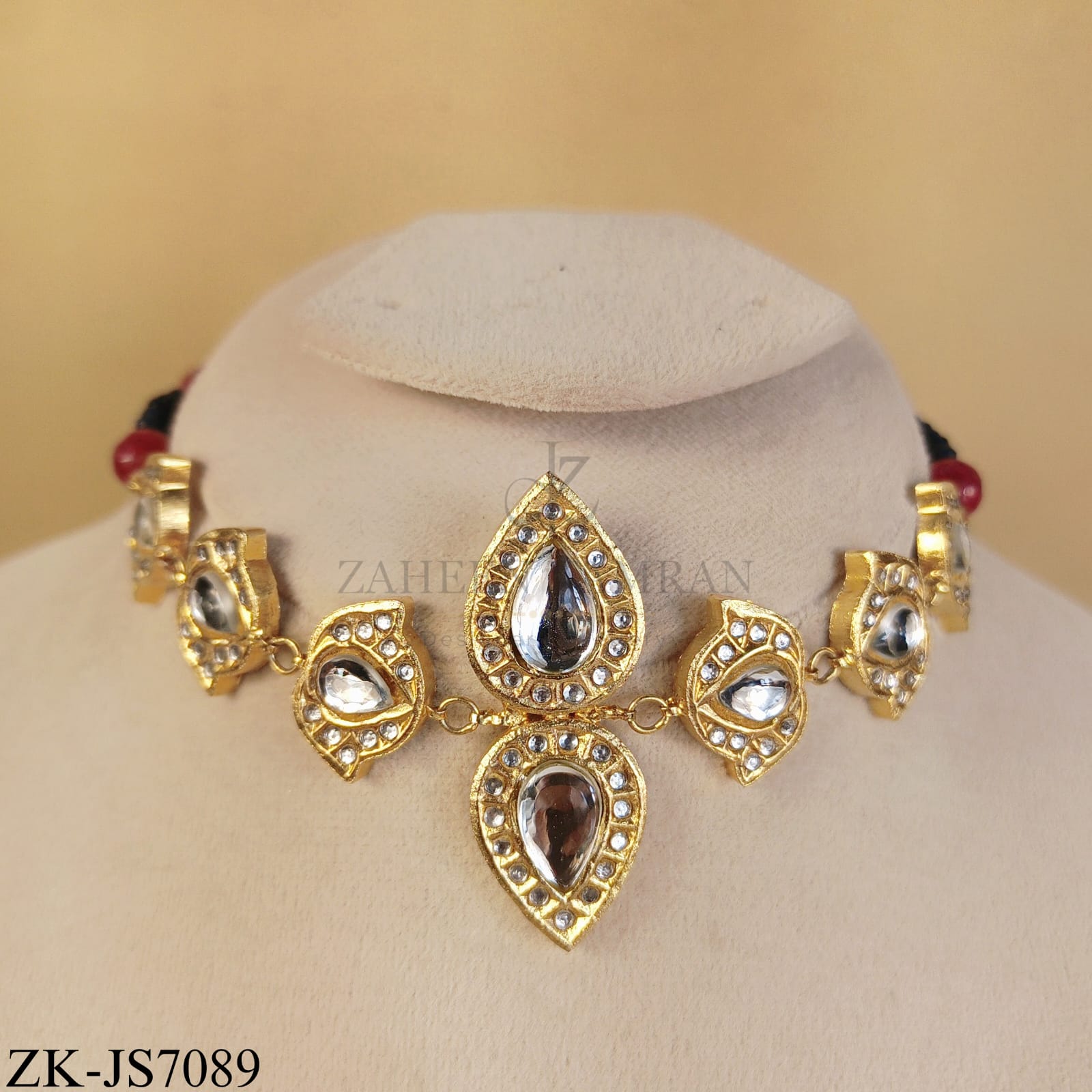 RUBY KUNDAN CHOKER SET