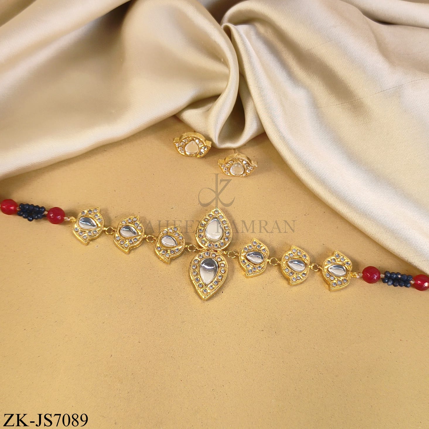 RUBY KUNDAN CHOKER SET