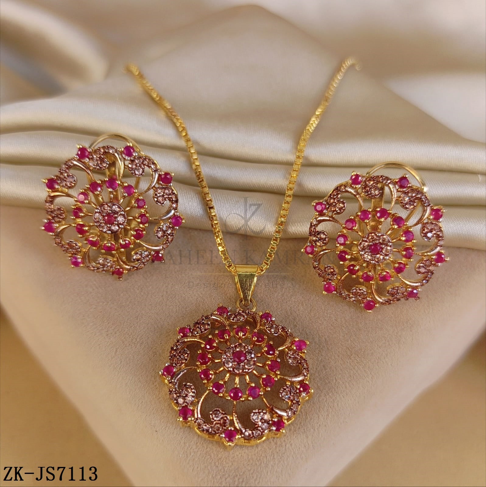 RUBY FLORAL SET