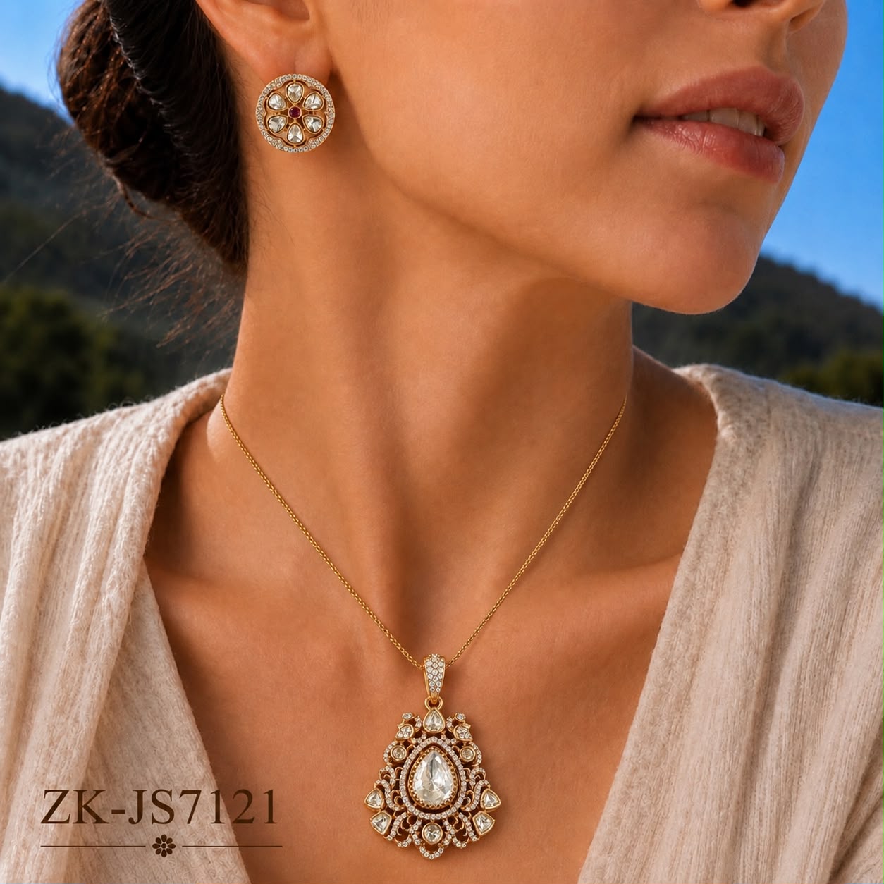 TEARDROP PENDANT SET