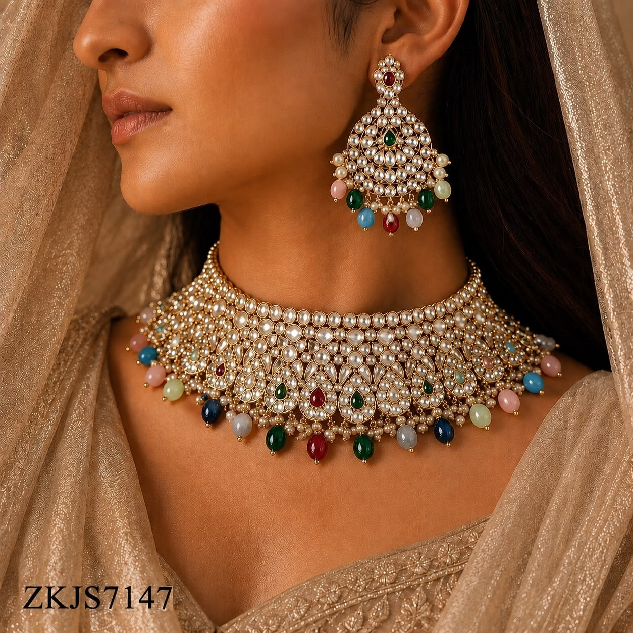 MULTI KUNDAN SET