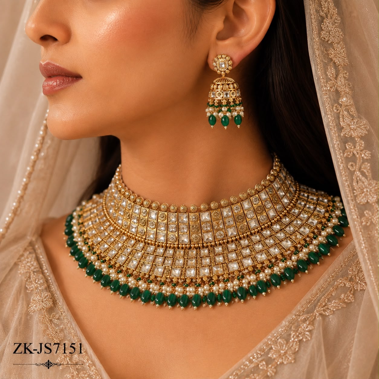 EMERALD SQUARE WIDE SET