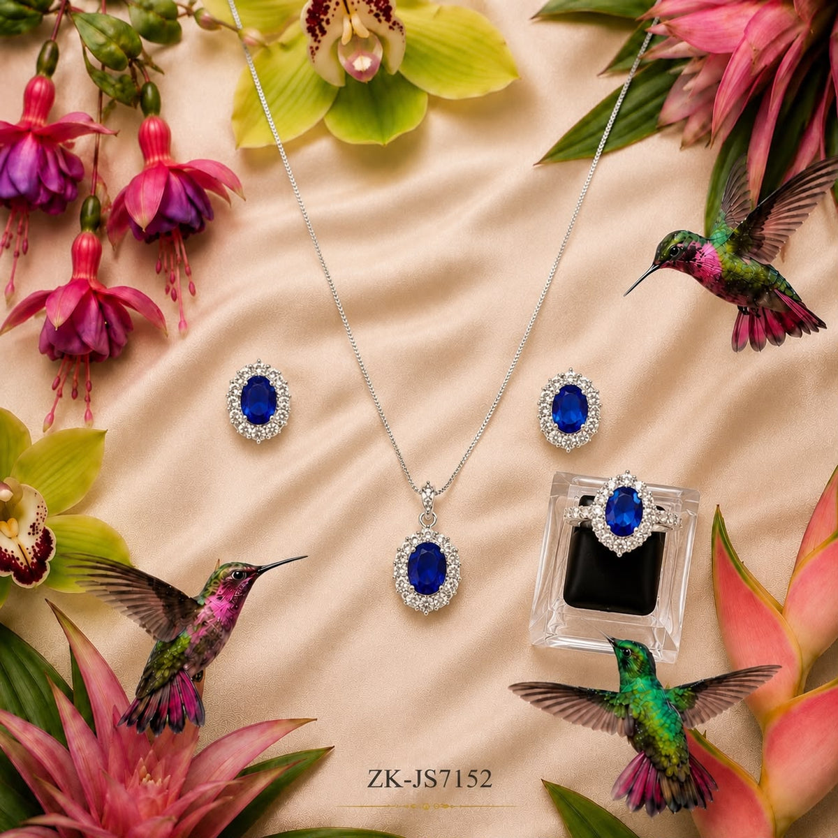 OVATE SAPPHIRE SET