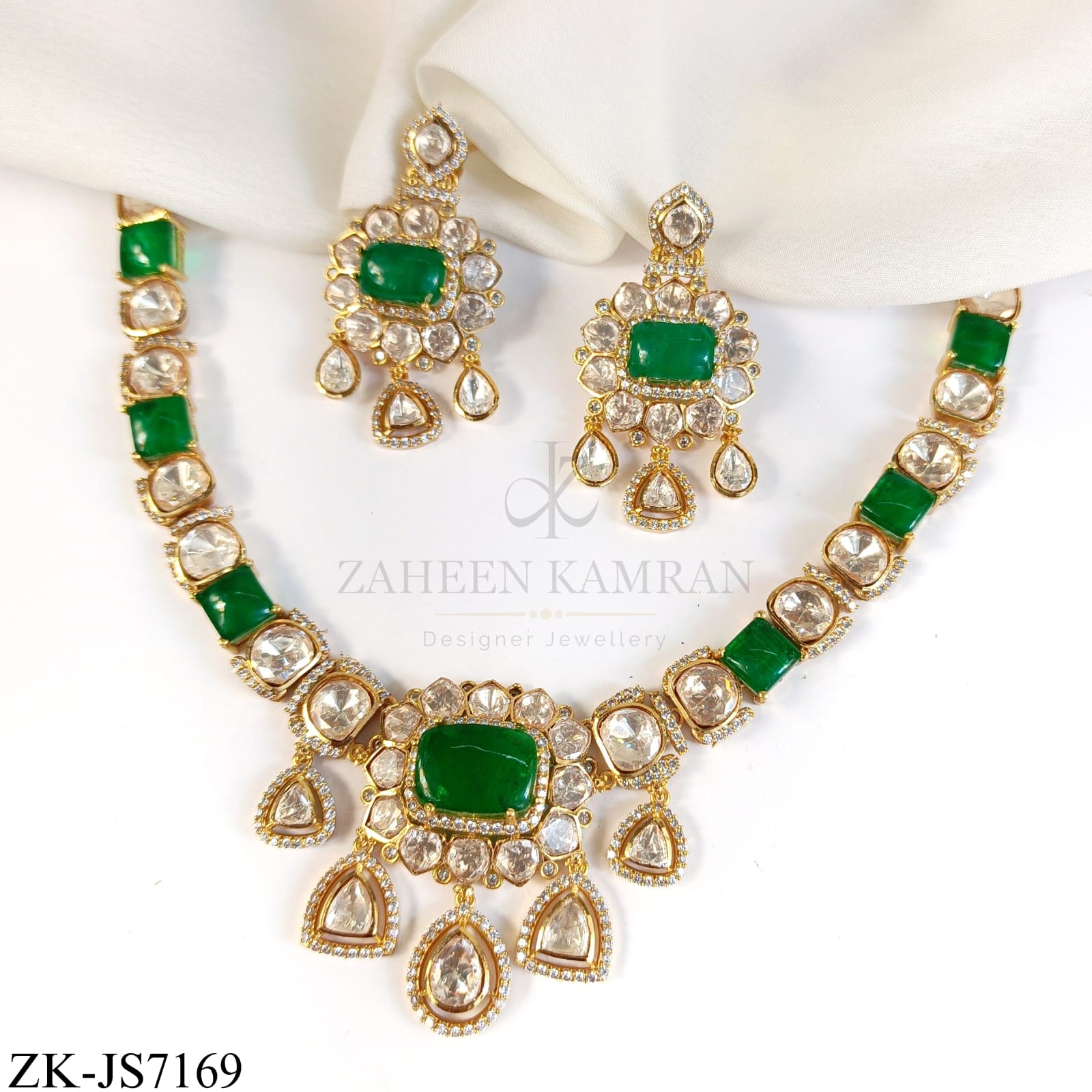 EMERALD SHEESH SET