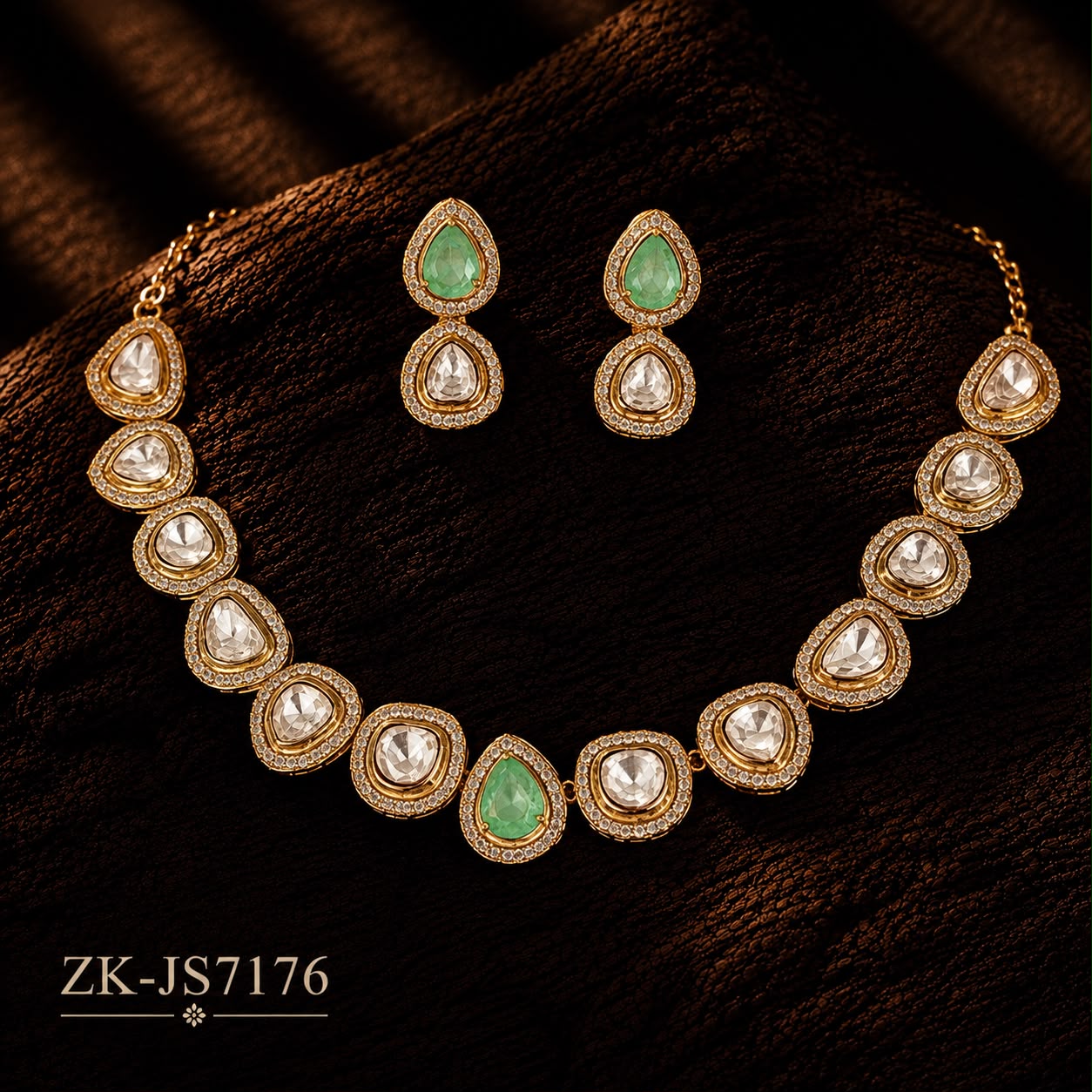 MINT KUNDAN SET